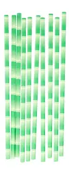 Set slamki BamStraw AP800427 green-2