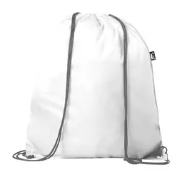 RPET Ruksak s vezicama Redraw AP721547 white 340×420 mm-1