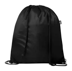 RPET Ruksak s vezicama Redraw AP721547 black 340×420 mm-1