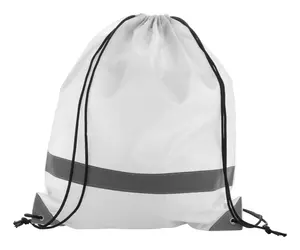 Reflektirajuća vrećica s vrpcom Vidraw AP741542 white 350×410 mm-1