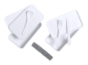 Antibakterijska kutija za ručak Ayam AP721817 white 187×121×106 mm-4