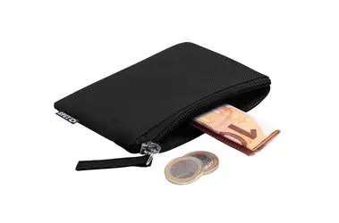 RPET Novčanik Dirham AP721898 black 105×80 mm-2