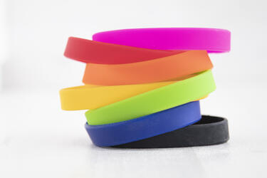 Silikonska narukvica Wristy AP809418 pink-3