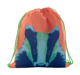 Dječja torba s vezicama CUSTOM MADE CreaDraw Kids AP716413 green-2