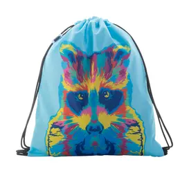 Dječja torba s vezicama CUSTOM MADE CreaDraw Kids RPET AP716414 black-2