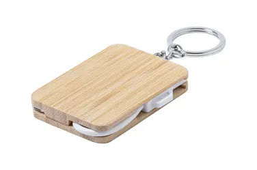 Privjesak s USB punjačem Edulis AP722043 white 40×100×8 mm-3