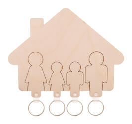 Zidni držač za ključeve Homey Plus AP716481