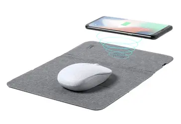 Podloga za miša s bežičnim punjačem Chapati AP722105 grey 265×205 mm-3