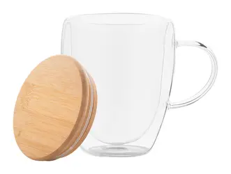Staklena termo šalica Grobina AP800443 transparent-3