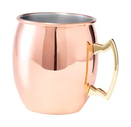 Čaša za koktel Mule AP722525 pink, rose ø93×100 mm-0