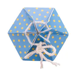 Šesterokutna poklon kutija CreaBox HexaCord S AP716641 white-3