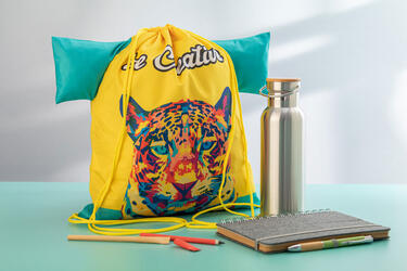 Torba s vezicama CUSTOM MADE CreaDraw T RPET AP716628 yellow-4