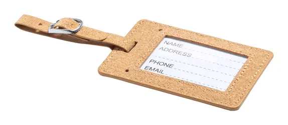 Oznaka za prtljagu Haneda AP722783 natural 64×95×4 mm, 95×64×4 mm-1