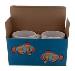 Dvostruka kutija za šalice CUSTOM MADE CreaBox Mug Double AP716180 white-6