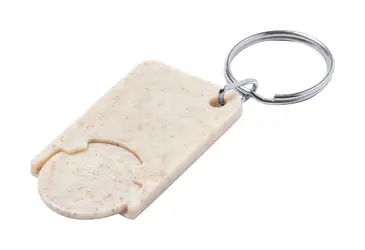 Privjesak s novčićem za kolica Prolex AP722672 natural 28×51×4 mm-0