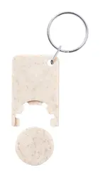 Privjesak s novčićem za kolica Prolex AP722672 natural 28×51×4 mm-2