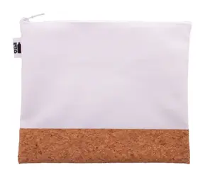 Kozmetička torbica CUSTOM MADE CreaBeauty Cork L RPET AP716589 white-2