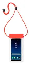 Vodootporna torbica za mobitel Splash AP722945 red 100×235 mm-3
