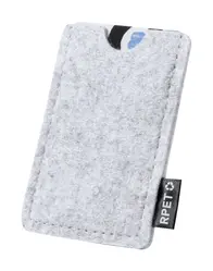 RPET Držač kreditnih kartica Varno AP723106 light grey 65×90 mm-3