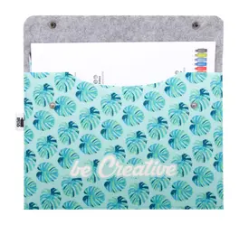 Mapa za dokumente CUSTOM MADE CreaFelt Folder AP716664 grey-5