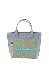 RPET torba za preko ramena CUSTOM MADE CreaFelt Cross AP716686 grey-3