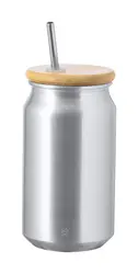 Promotivna staklena čaša Divern AP733346 silver ø73×128 mm-0