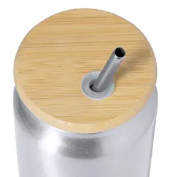 Promotivna staklena čaša Divern AP733346 silver ø73×128 mm-3