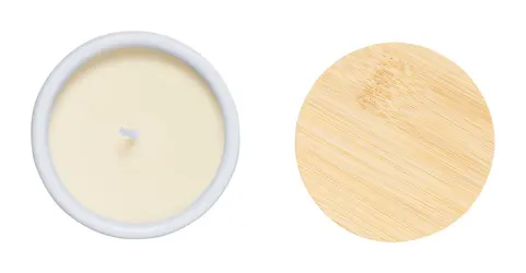 Svijeća Borrox AP733718 white ø70×66 mm-4