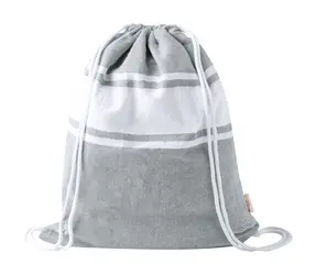 Ručnik za plažu i torba s vezicama Praia AP733854 grey 1800×900 mm-4