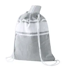 Ručnik za plažu i torba s vezicama Praia AP733854 grey 1800×900 mm-3