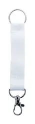 RPET privjesak za ključeve CUSTOM MADE SuboRing AP716755 white-1
