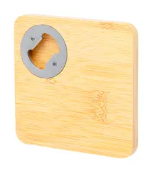 Podložak s otvaračem za bocu Squnito AP733909 natural 100×100×9 mm-0