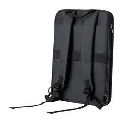 RPET Proširivi ruksak Noria AP733980 black 315×420×160 mm-2