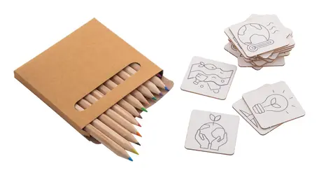 Igra Memory za bojanje Colormor AP716718 natural-1