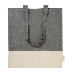 Torba za kupovinu od pamuka Konti AP733871 black 380×420 mm-2