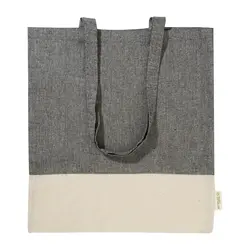 Torba za kupovinu od pamuka Konti AP733871 black 380×420 mm-2