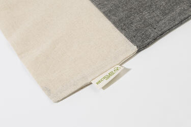 Torba za kupovinu od pamuka Konti AP733871 black 380×420 mm-1