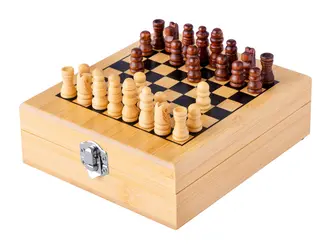 Šah i set za vino Kaspar AP734196 natural 148×168×52 mm-3