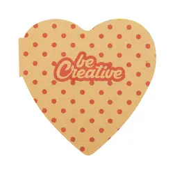 Samoljepljivi notes CUSTOM MADE CreaStick Heart Eco AP716764 natural-5