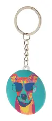 Privjesak s bedžom KeyBadge RPET Mini AP716722