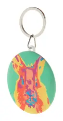 Privjesak s bedžom KeyBadge RPET Maxi AP716723