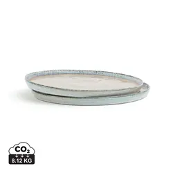 Tanjur 26,5 cm, set od 2 kom VINGA Nomimono V366 beige-0