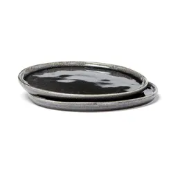 Tanjur 26,5 cm, set od 2 kom VINGA Nomimono V366 black-1