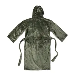 Luksuzni plišani ogrtač vel. S/M VINGA Louis V4950G green-4