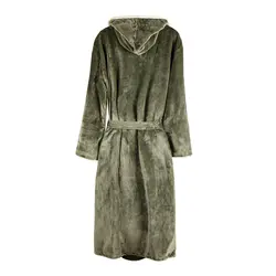 Luksuzni plišani ogrtač vel. S/M VINGA Louis V4950G green-6