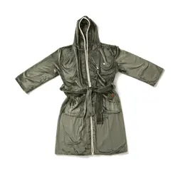Luksuzni plišani ogrtač vel. S/M VINGA Louis V4950G green-3