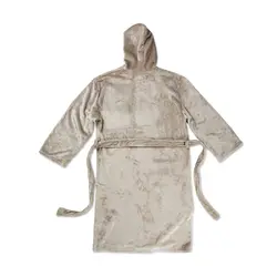 Luksuzni plišani ogrtač vel. L/XL VINGA Louis V960T grey-4