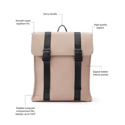 Ruksak VINGA Baltimore V5001 greige-8