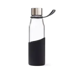 Staklena boca za vodu VINGA Lean V5096G black-1