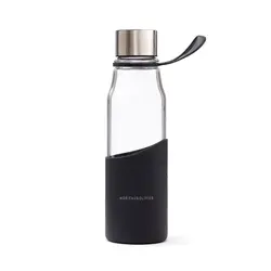 Staklena boca za vodu VINGA Lean V5096G black-3